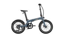 Load image into Gallery viewer, Blue folding bike on a white background