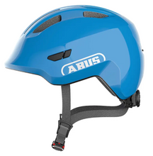 Load image into Gallery viewer, A product image of the Abus Smiley 3.0 children's bicycle helmet with the shiny colour.