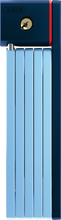 Load image into Gallery viewer, A product picture of the Abus uGrip Bordo 5700K Key Lock in the core blue colour variant.
