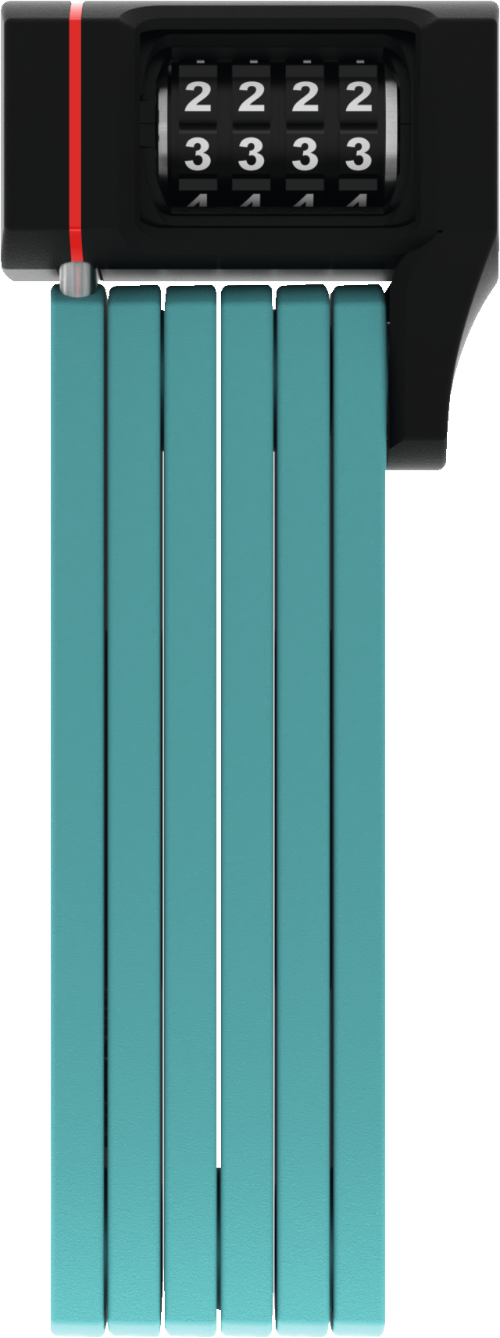 A product picture of the Abus uGrip Bordo 5700 Combination Lock in the core green colour variant.