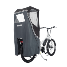 Load image into Gallery viewer, Bicycle with a gray cover attached to it on a white background
