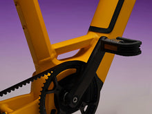 Load image into Gallery viewer, A close-up product image showing the bottom bracket and motor of a VELO DE VILLE KEB electric bike.
