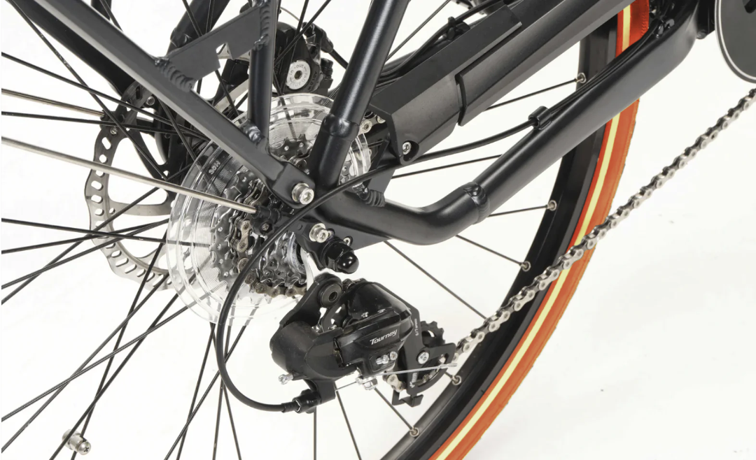 Close up ebike rental