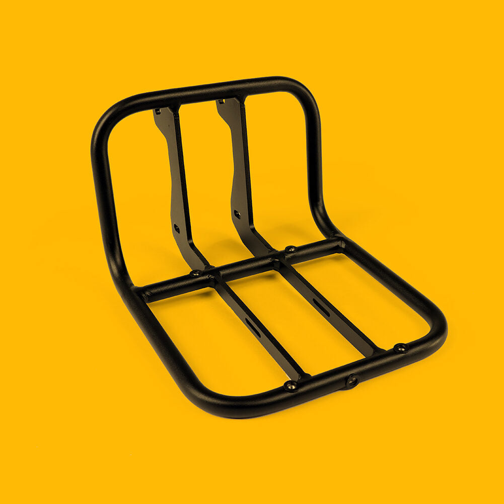 A product image of the Yuba Spicy Curry Base Rack set against an orange background.