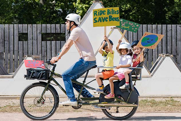 Yuba Kombi E5 E-Bike for Rent in Dublin | Bleeper Electric Bikes