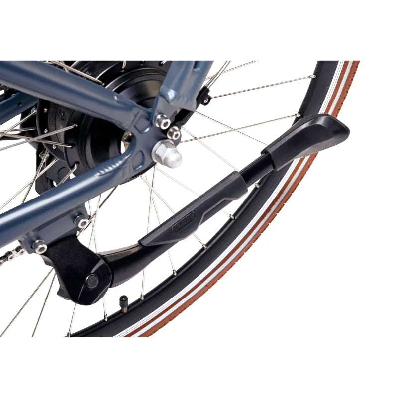 Product image of the Beaufort Electric Bike which is available to lease from Bleeper. The photo shows a close-up of the rear kickstand.