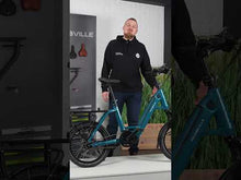 Load and play video in Gallery viewer, A youtube video, in German, displaying the various features of the VELO DE VILLE KEB compact electric bike. 
