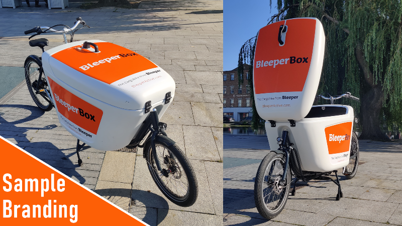 Sample image of Raleigh Pro ecargo bike.